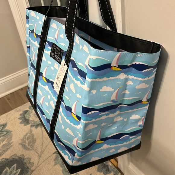 NEW Scout Original Deano Tote bag in Totes Ma Boat print - Picture 4 of 9